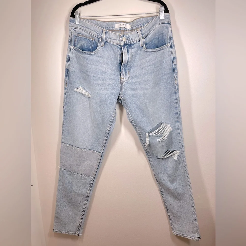 HUDSON Men's Zack‎ Skinny Jean Size 36 Distressed